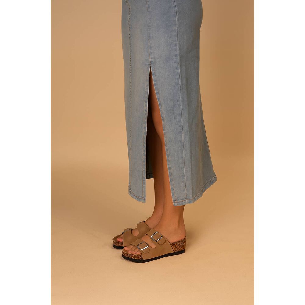 Sandalia Mujer Camel Cardenal Chancleta image number 3.0